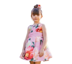 Amaya 513202SM Floral Dress - Pink Outlet