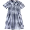 Beet World Briar Dress, Navy Gingham Discount