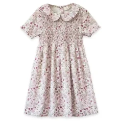 Beet World Briar Dress, Pink Ditsy Fashion