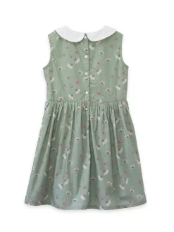 Beet World Herbie Dress, Green Floral Fashion