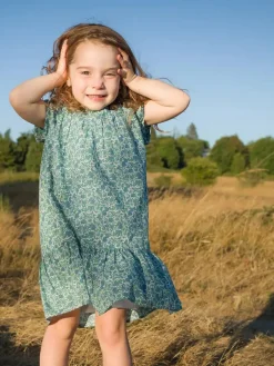 Beet World Molly Dress, Sea Green Fashion