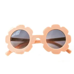 Blueberry Bay Flower Sunglasses, Blush Fashion