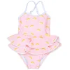 Blueberry Bay Rainbow Sand Castle Retreat One Piece Swimsuit Best