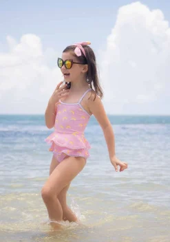 Blueberry Bay Rainbow Sand Castle Retreat One Piece Swimsuit Best