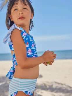 Blueberry Bay Two Piece Swimsuit - Anchors Away New