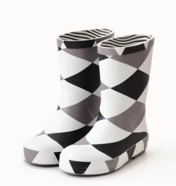 BOXBO Damier Girl's and Boy's Rain Boot New