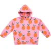 Don't Grow Up Organic Oranges on Pink Hoodie Fashion
