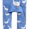 Eva & Elvin Girl's Blue Tights Cotton Duck Discount