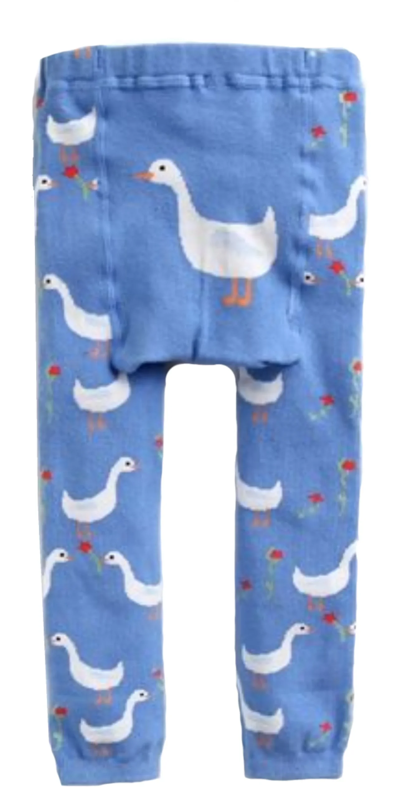 Eva & Elvin Girl's Blue Tights Cotton Duck Discount