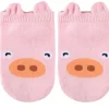 Eva & Elvin Pink Pig Socks Fashion