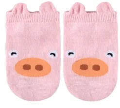Eva & Elvin Pink Pig Socks Fashion