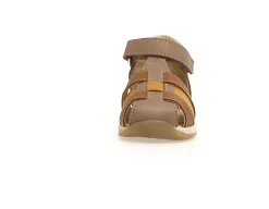 Falcotto Acry Boy's Semi Closed Sandals - Cognac/Sand Best