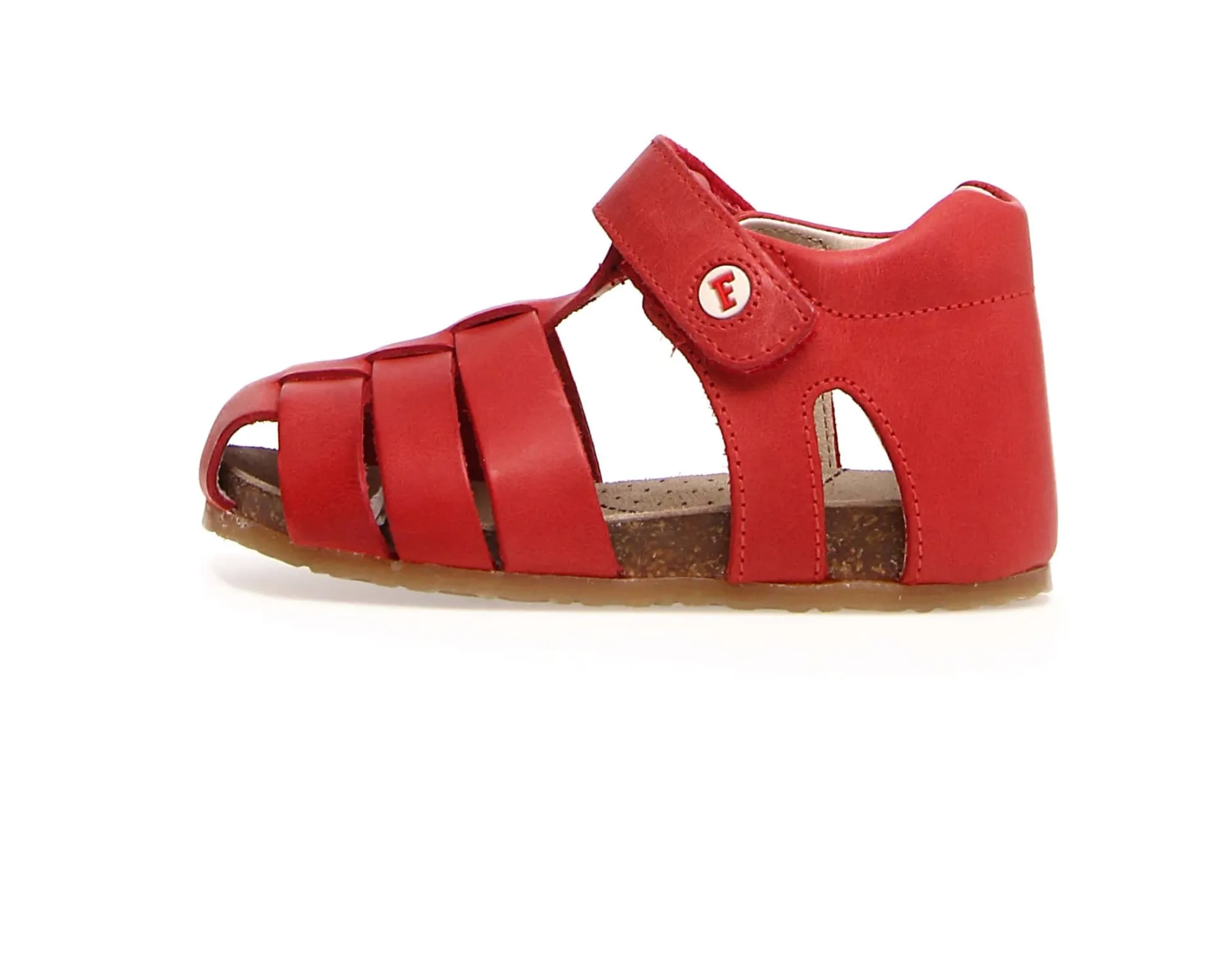 Falcotto Alby Boy's and Girl's Closed Toe Sandals - Red Online