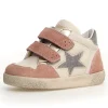Falcotto Alnoite High 2 Vl Girl's Casual Shoes - Rose/Milk/Platinu Fashion