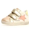 Falcotto Alnoite High VL Girl's Sneakers - Cipria/Platinum Fashion