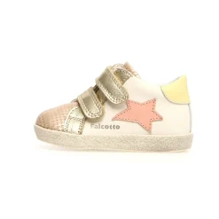 Falcotto Alnoite High VL Girl's Sneakers - Cipria/Platinum Fashion