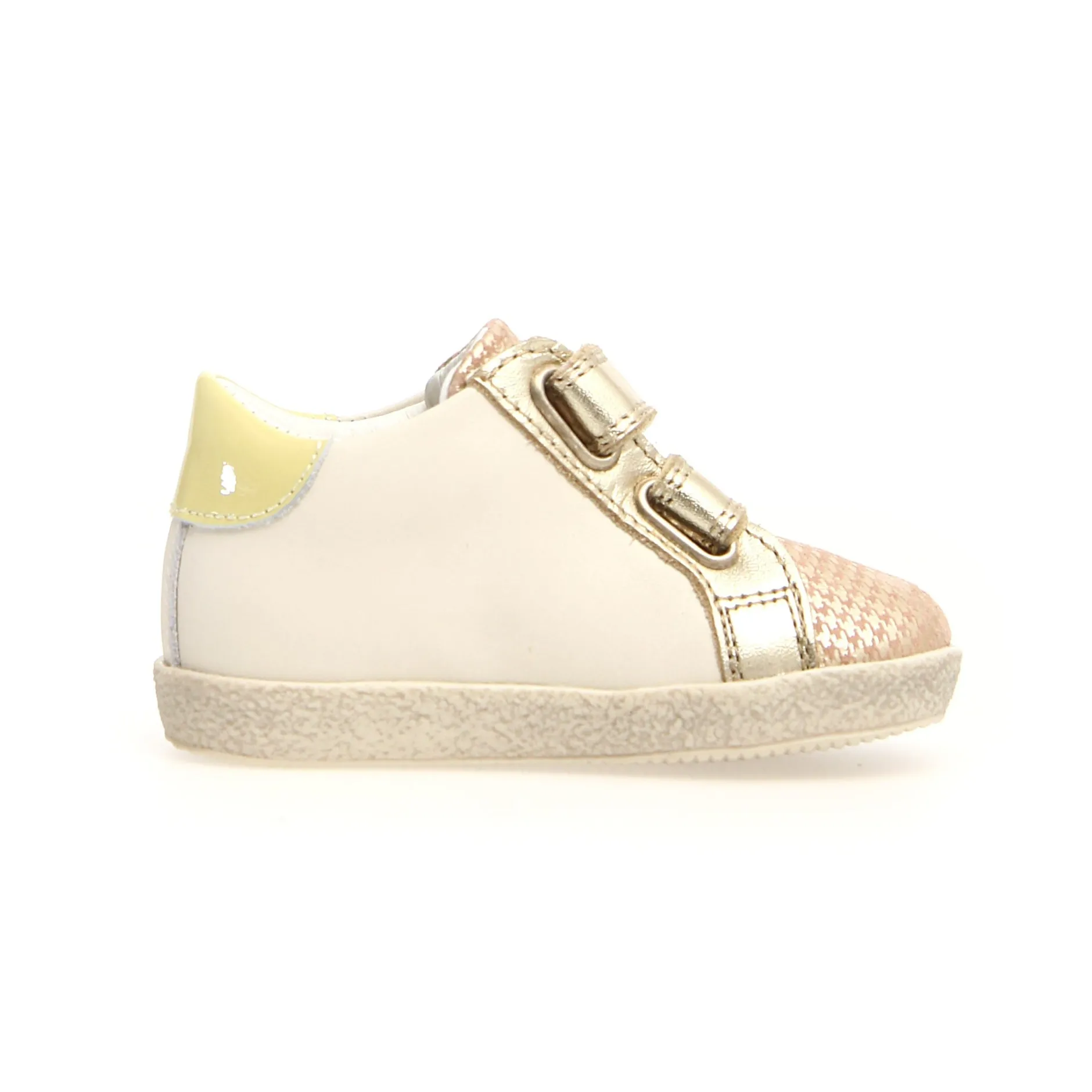 Falcotto Alnoite High VL Girl's Sneakers - Cipria/Platinum Fashion