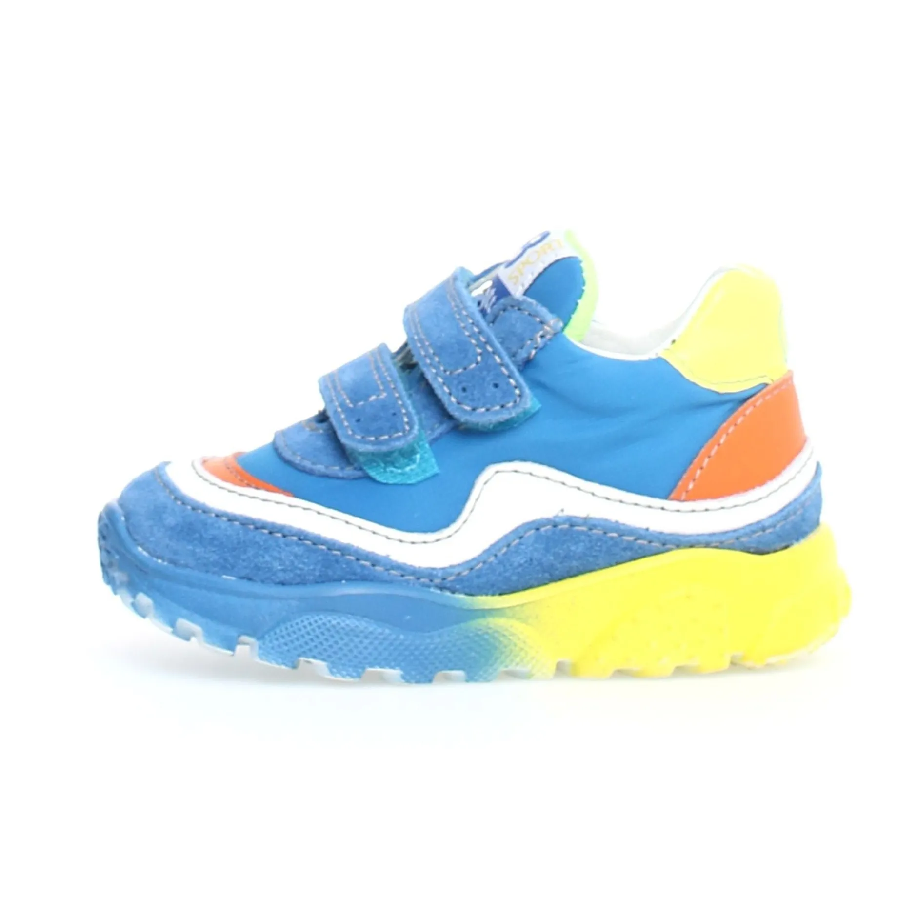 Falcotto Amantea VL Boy's Sneakers - Oltremare/Yellow New