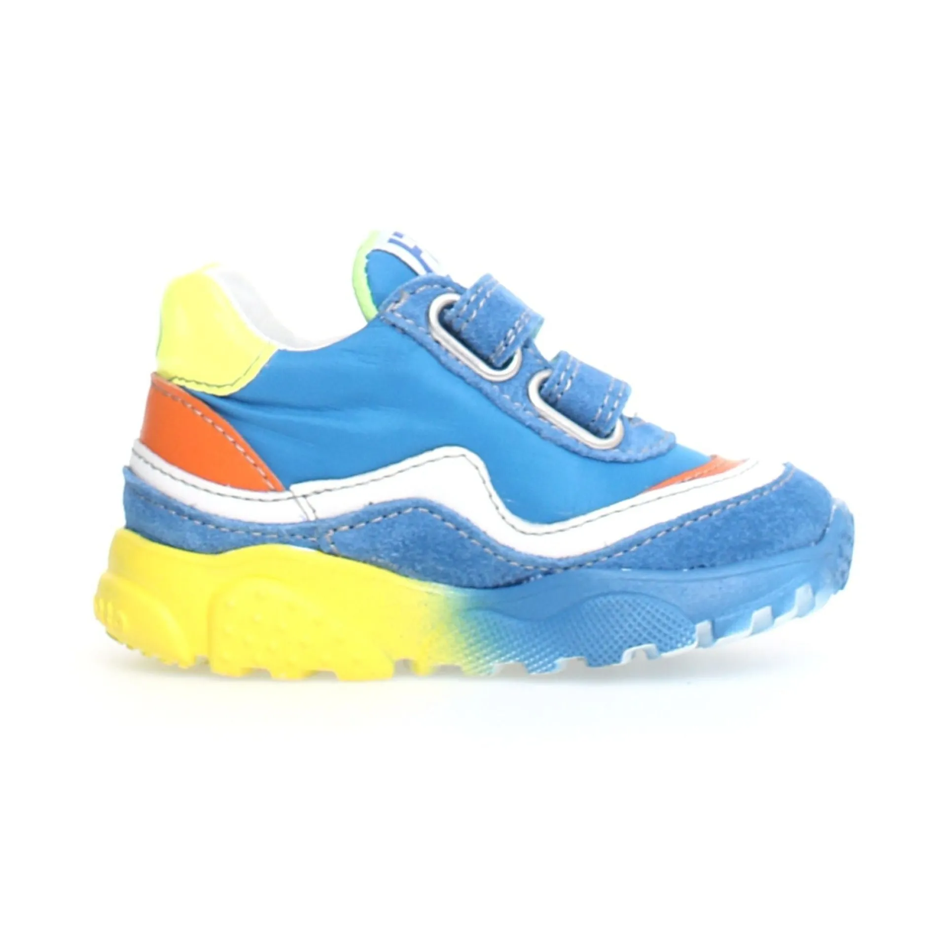 Falcotto Amantea VL Boy's Sneakers - Oltremare/Yellow New