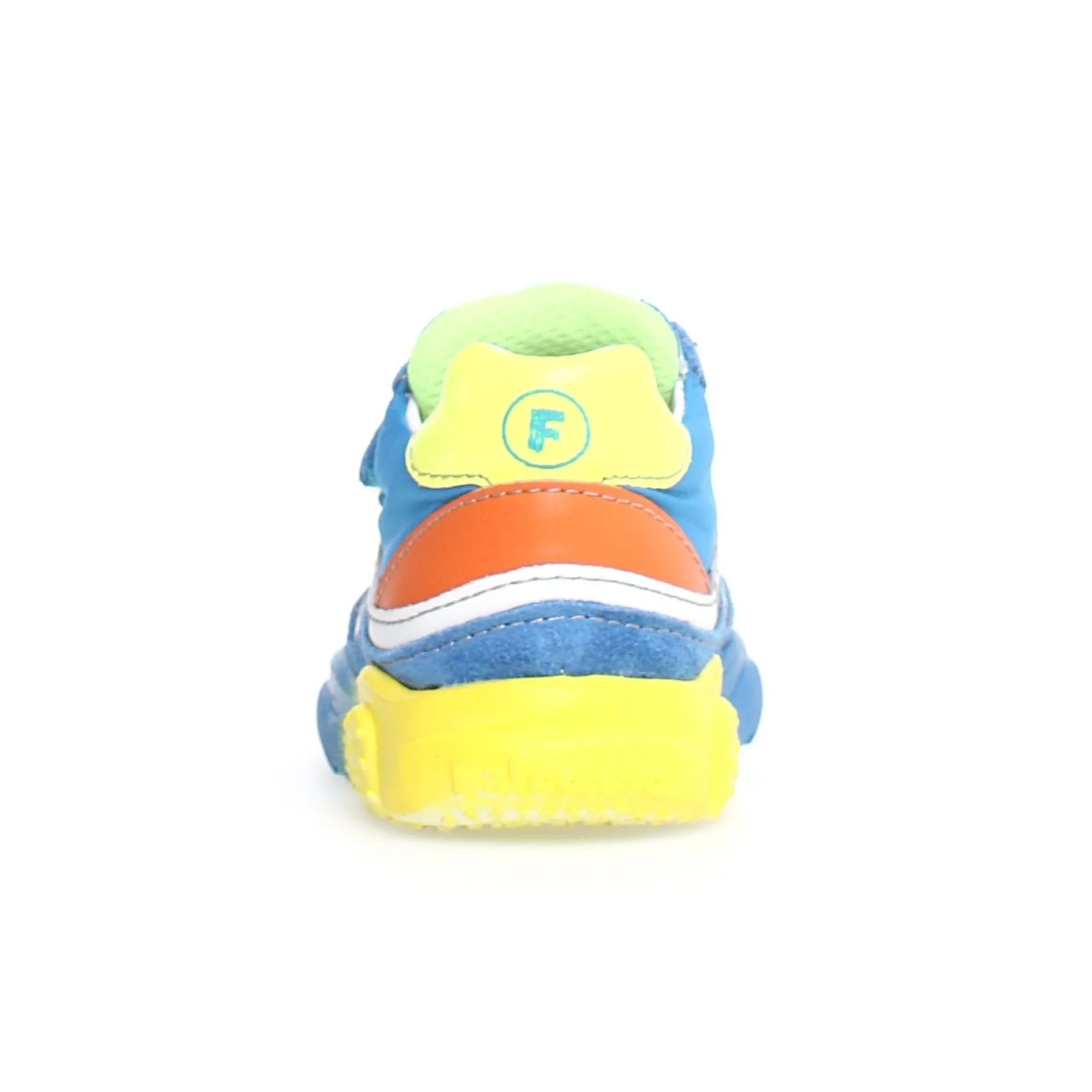 Falcotto Amantea VL Boy's Sneakers - Oltremare/Yellow New