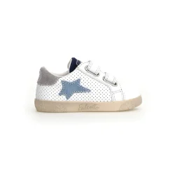 Falcotto Boy's Alnoite 2 Vl Casual Shoes - White-Celeste Best