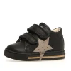 Falcotto Boy's and Girl's Venus VI Star Sneaker Shoes, Black - Taupe Online