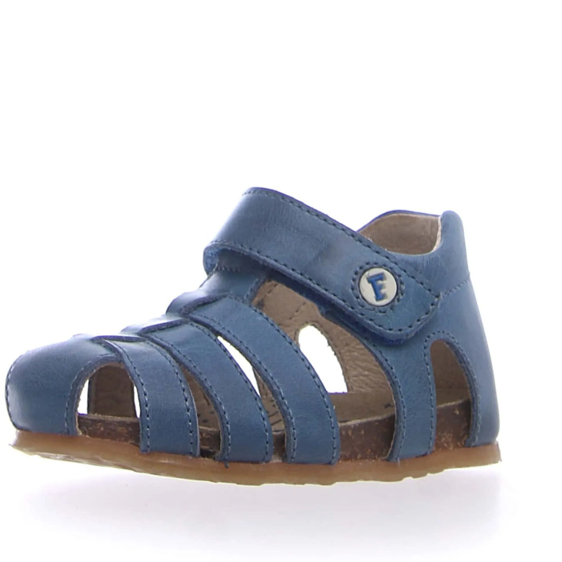 Falcotto Boy's and Girl's Alby Fisherman Sandals - Azure Best