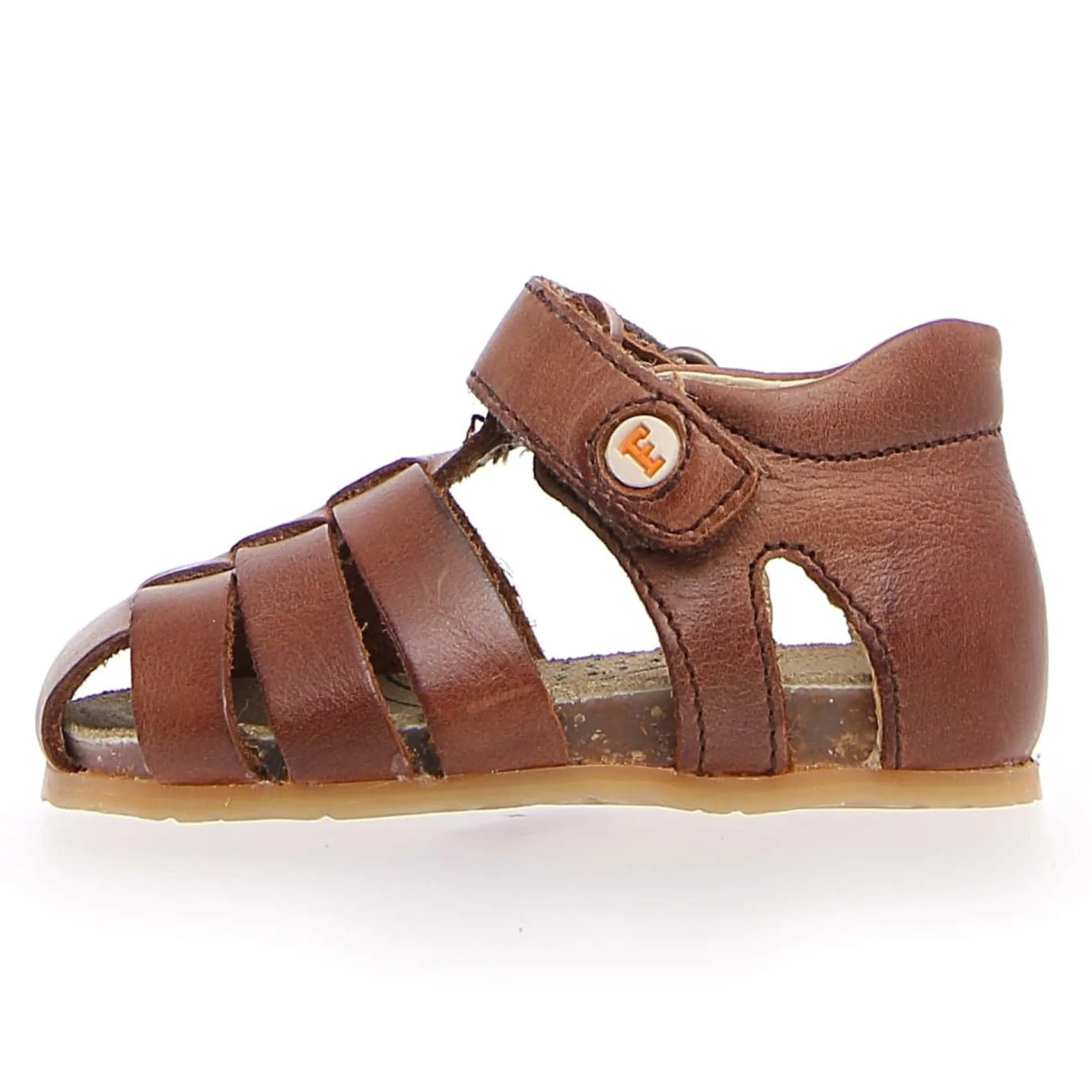 Falcotto Boy's and Girl's Alby Fisherman Sandals - Cuoio Fashion