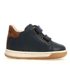 Falcotto Boy's and Girl's Adam Vl Nappa Spazz Sneakers, Navy Chestnut Discount