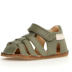 Falcotto Boy's And Girl's Erado Barefoot Sandals - Olive Best