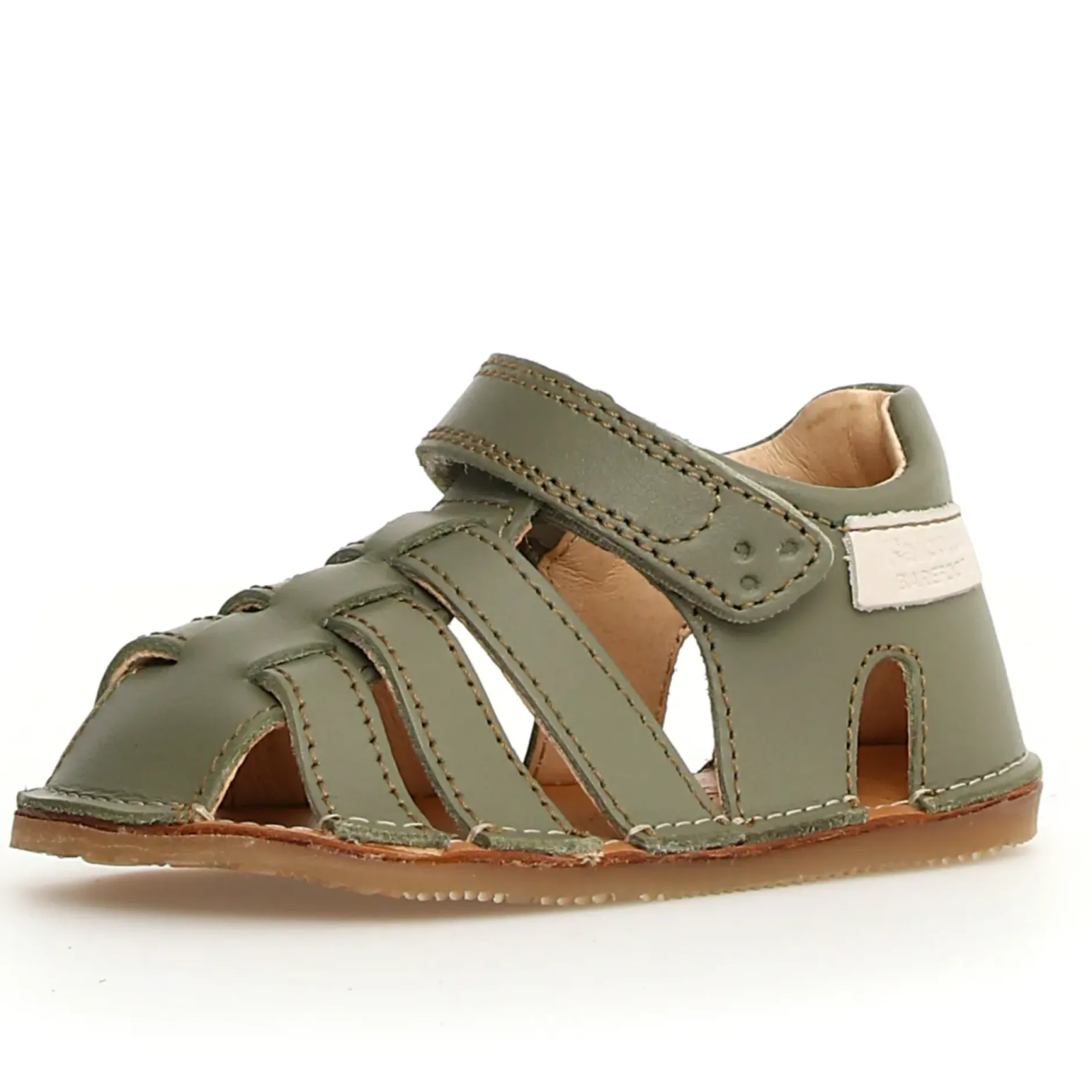 Falcotto Boy's And Girl's Erado Barefoot Sandals - Olive Best
