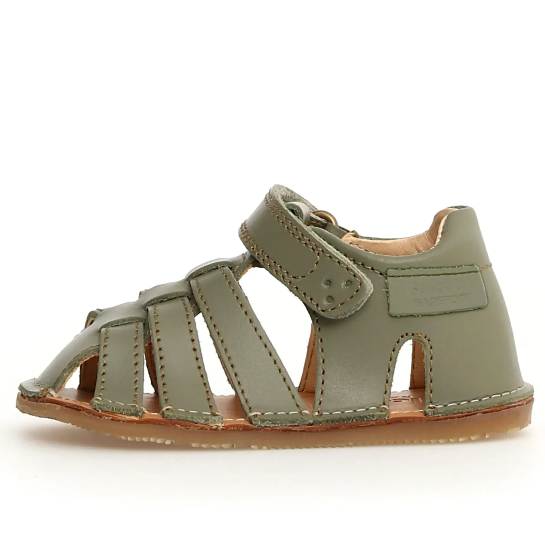 Falcotto Boy's And Girl's Erado Barefoot Sandals - Olive Best