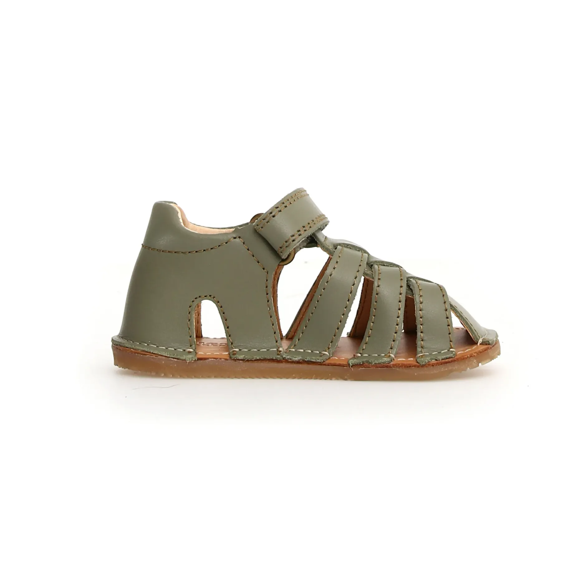 Falcotto Boy's And Girl's Erado Barefoot Sandals - Olive Best
