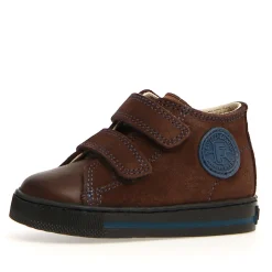 Falcotto Boy's and Girl's Michael Fashion Sneakers, Dark Brown - Indigo Discount