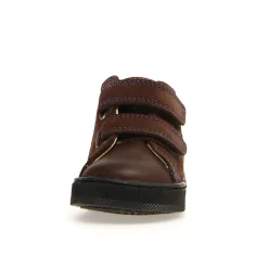 Falcotto Boy's and Girl's Michael Fashion Sneakers, Dark Brown - Indigo Discount