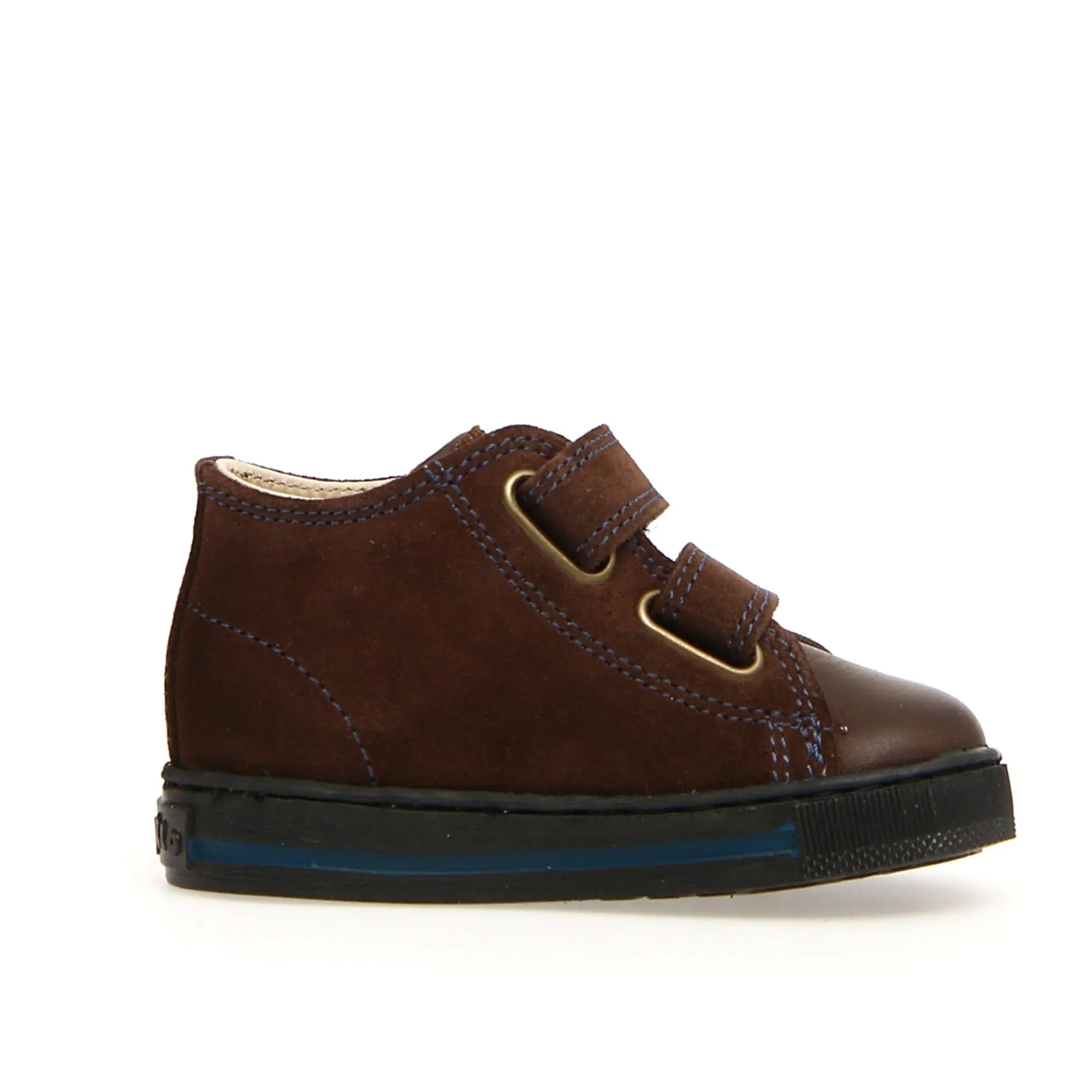 Falcotto Boy's and Girl's Michael Fashion Sneakers, Dark Brown - Indigo Discount