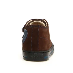 Falcotto Boy's and Girl's Michael Fashion Sneakers, Dark Brown - Indigo Discount