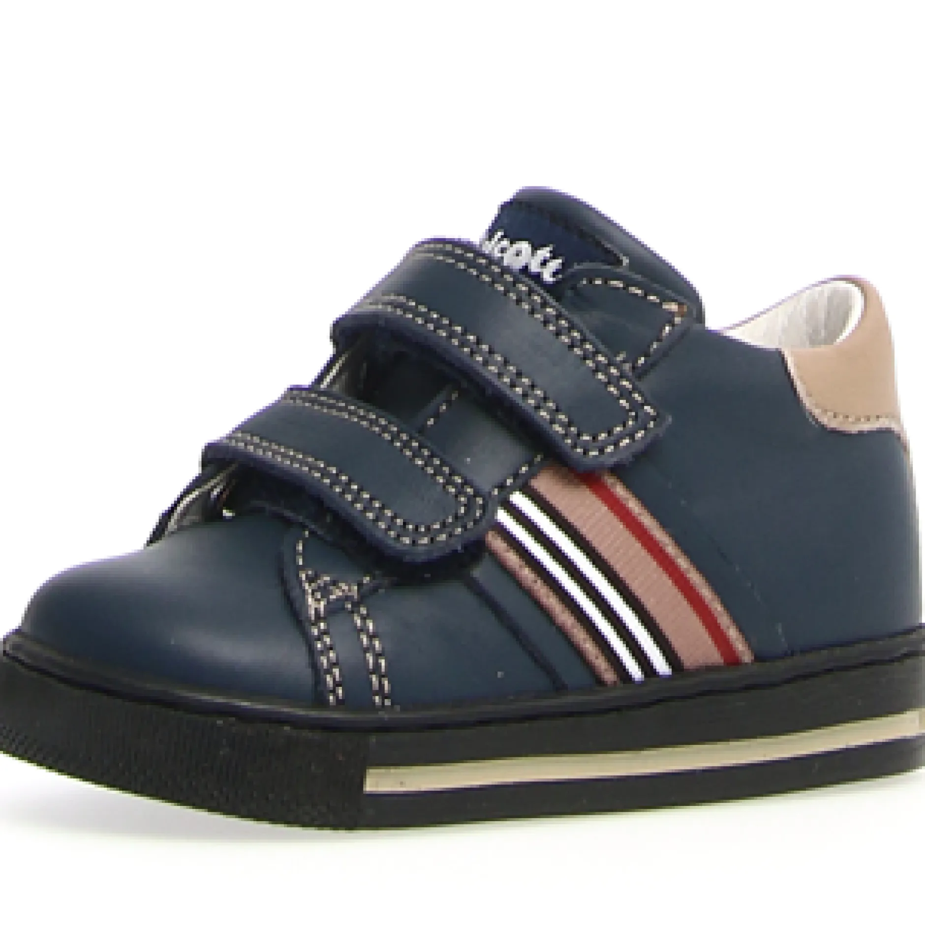 Falcotto Boy's and Girl's New Leryn Fashion Sneakers, Navy/Mou Fashion