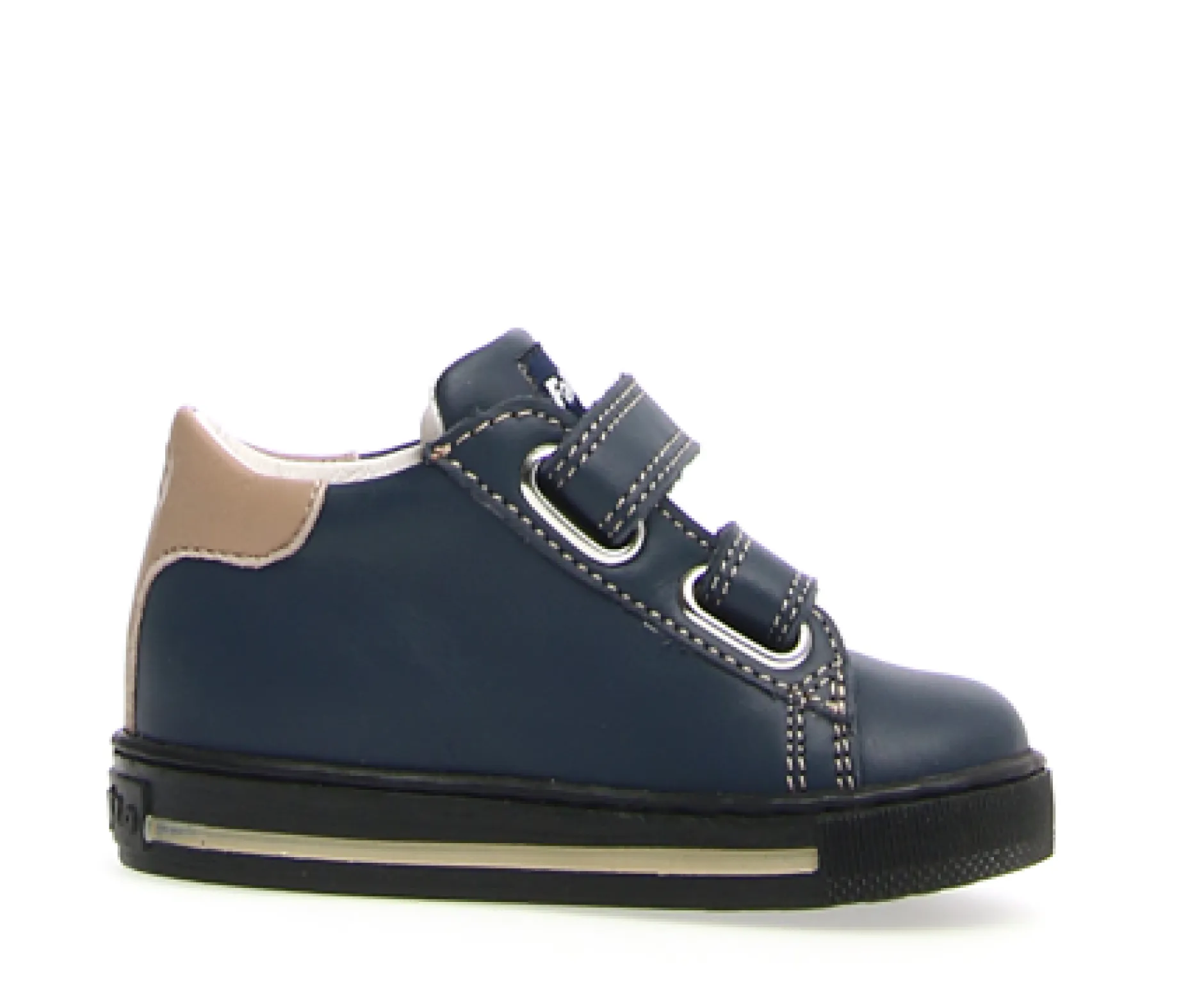 Falcotto Boy's and Girl's New Leryn Fashion Sneakers, Navy/Mou Fashion