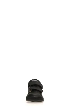 Falcotto Boy's and Girl's New Leryn Calf Sneakers, Black/Taupe Fashion