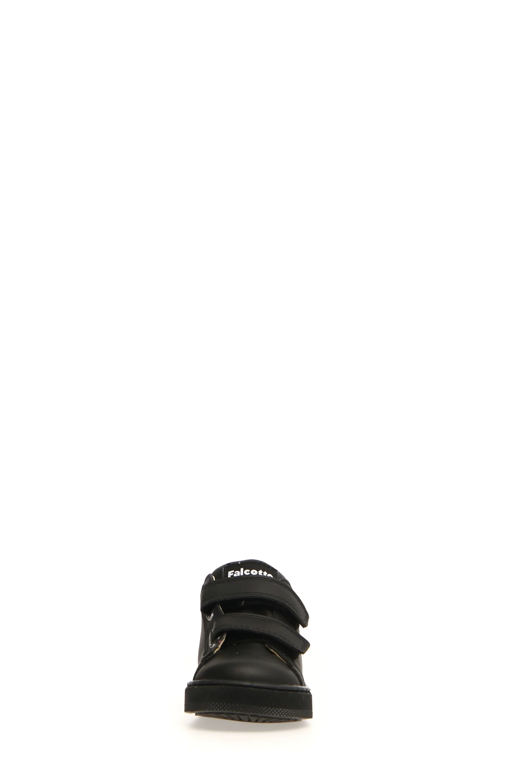 Falcotto Boy's and Girl's New Leryn Calf Sneakers, Black/Taupe Fashion