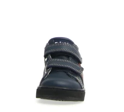 Falcotto Boy's and Girl's New Leryn Fashion Sneakers, Navy/Mou Fashion