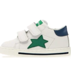 Falcotto Boy's And Girl's Sasha Vl Casual Shoes - White / Green / Azure Hot