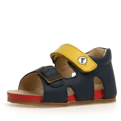 Falcotto Boy's Bea Sandals - Navy/Red Discount