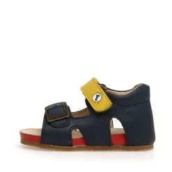 Falcotto Boy's Bea Sandals - Navy/Red Discount