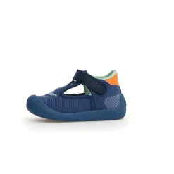 Falcotto Boy's Free Open Vl Casual Shoes - Azure / Celeste Sole Azure Outlet