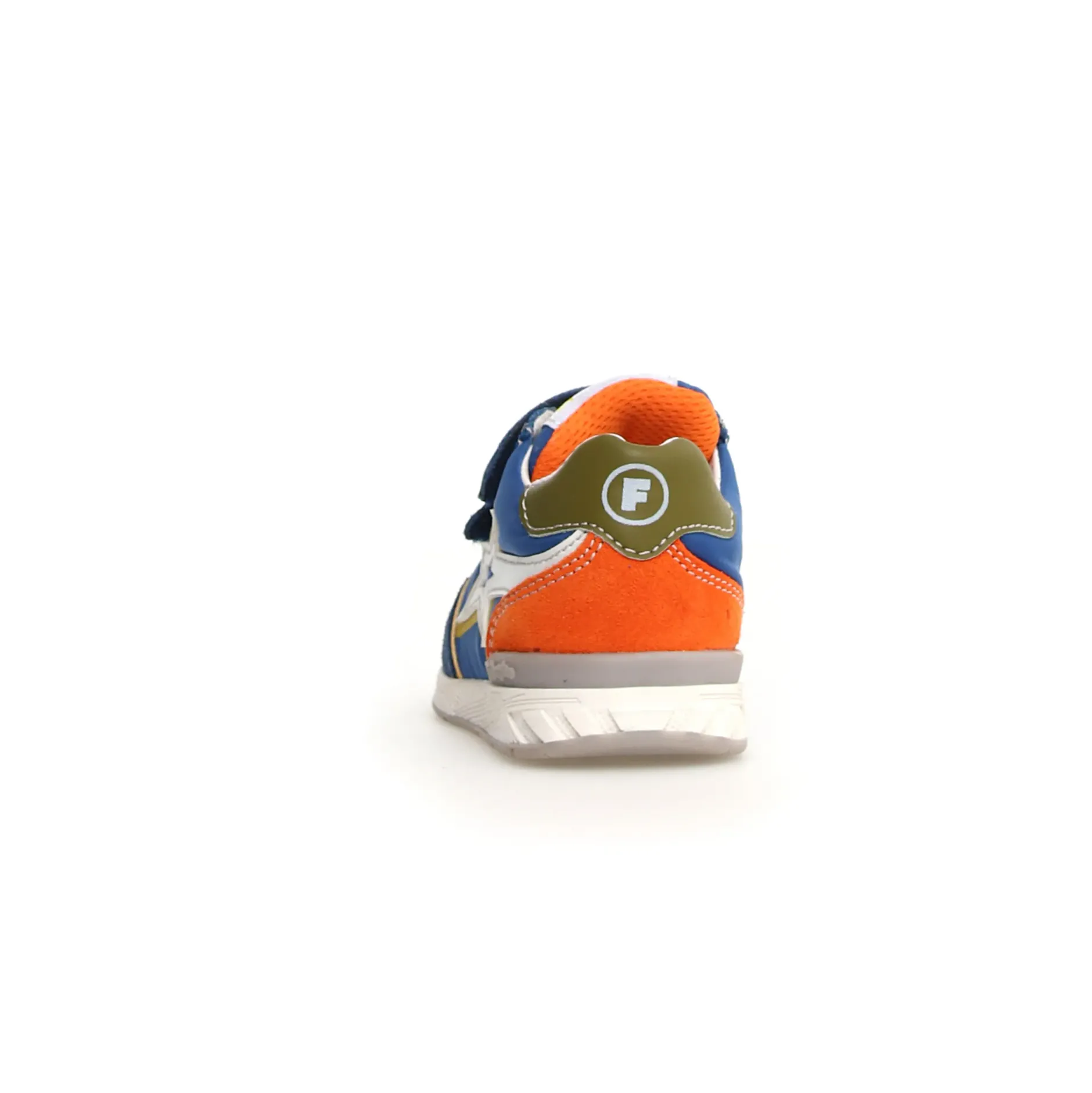 Falcotto Boy's New Ferdi 3 Vl Sneakers - Azure / Orange / White Online