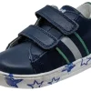 Falcotto Boy's New Leryn Fashion Sneakers, Navy/Verde Online