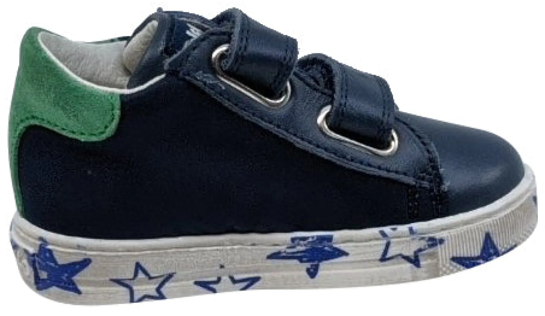 Falcotto Boy's New Leryn Fashion Sneakers, Navy/Verde Online