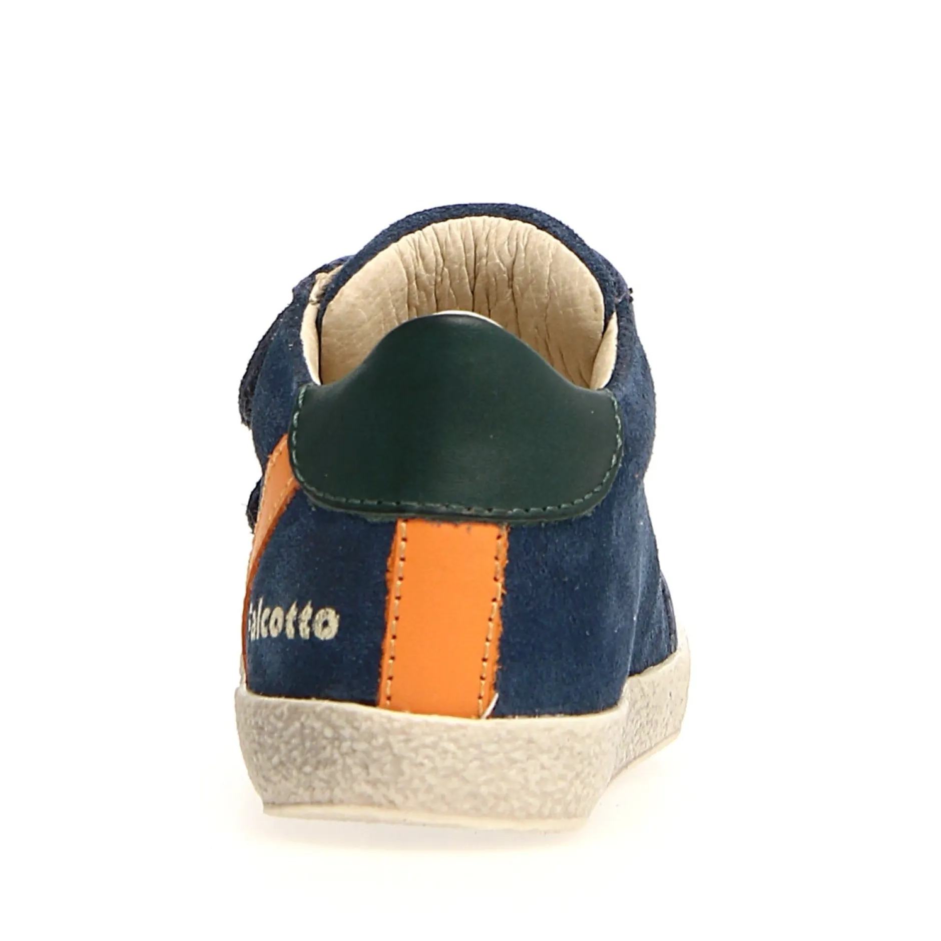 Falcotto Boy's Panki Sneakers, Indigo/Orange Sale